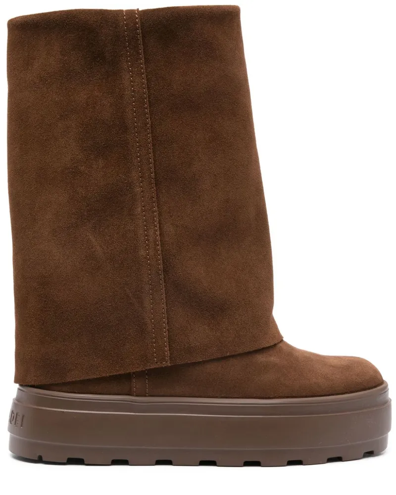Casadei New Double Face Stiefel 80mm - Braun Braun