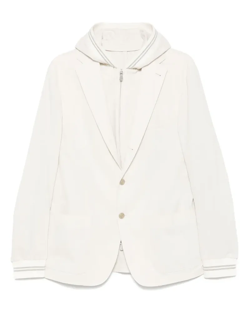 Eleventy Sakko im Layering-Look - Nude Nude