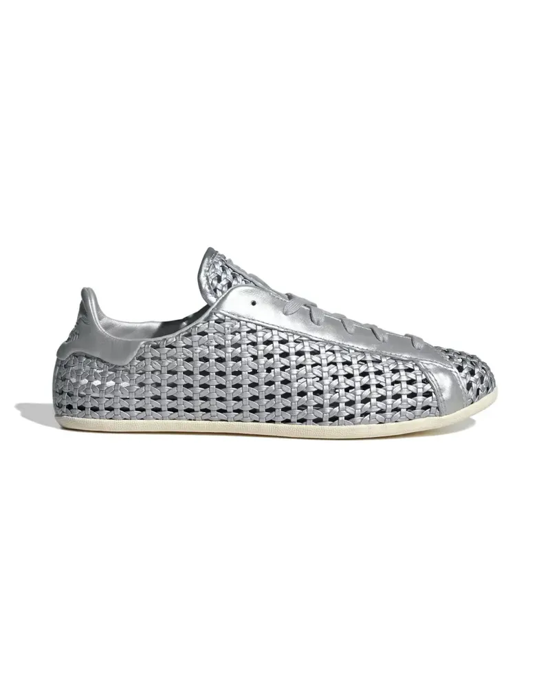 adidas Stan Smith woven sneakers - Silber Silber