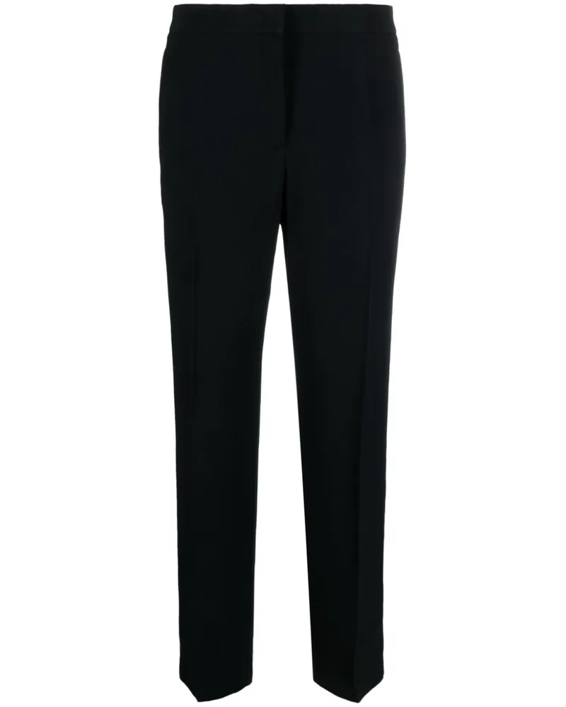 Jil Sander Klassische Cropped-Hose - Schwarz Schwarz