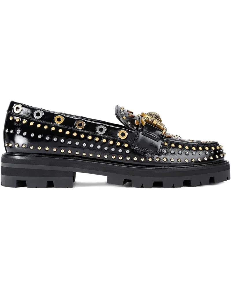 Kurt Geiger Maison Loafer mit Nieten - Schwarz Schwarz