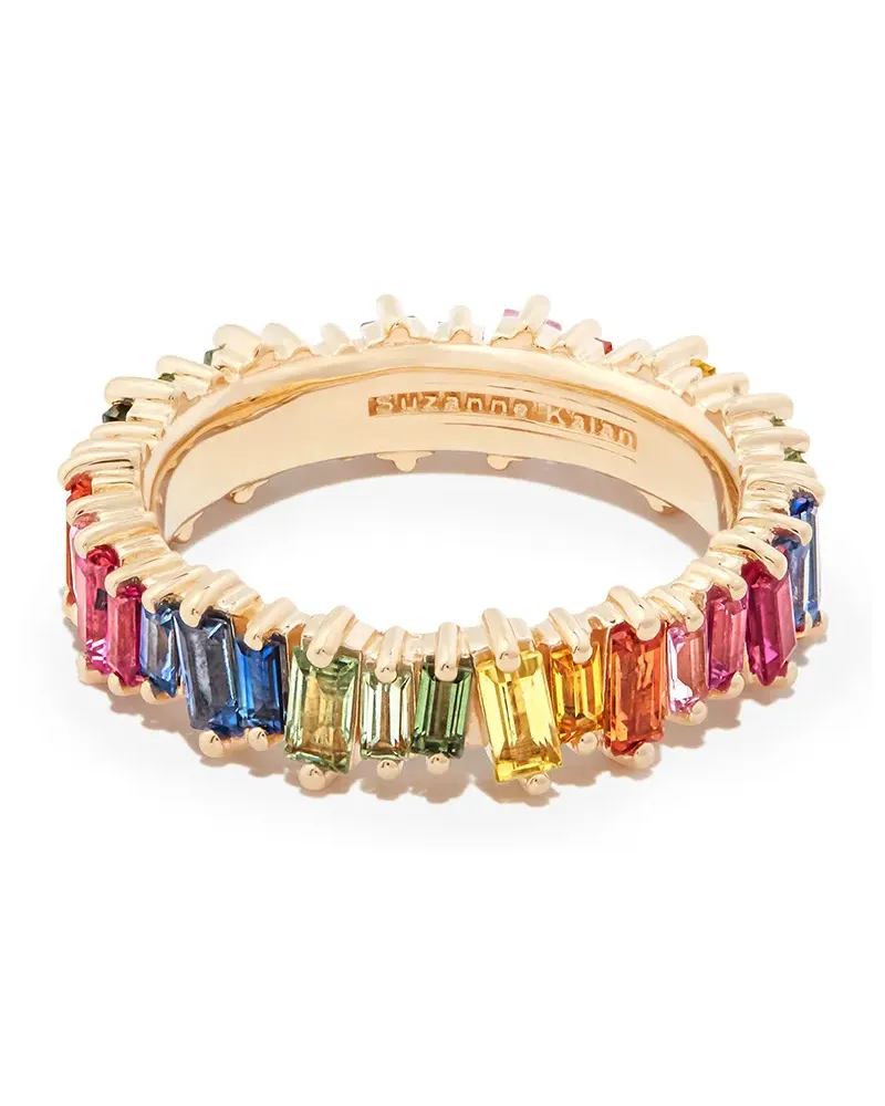 Suzanne Kalan 18kt Gelbgoldring mit Saphir Gold