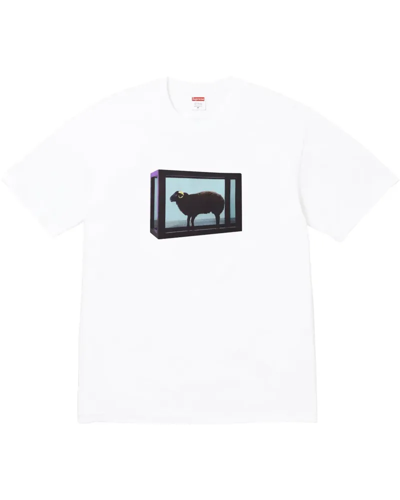 Supreme Being x Damien Hirst T-Shirt mit Print - Weiß Weiß