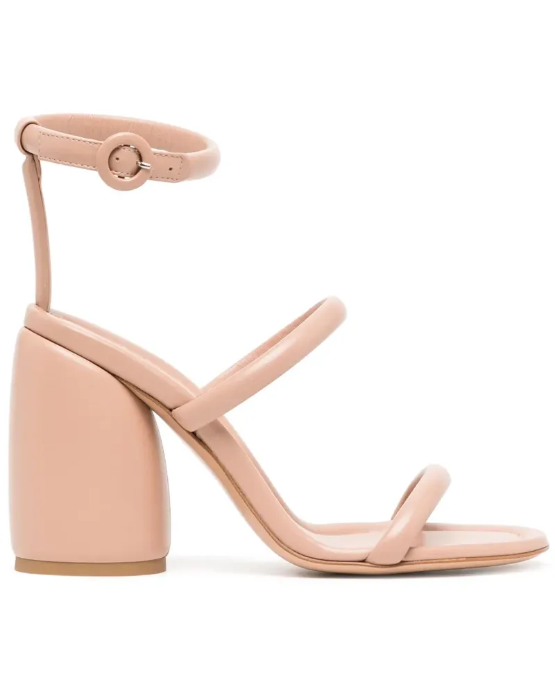 Gianvito Rossi Sandalen mit Blockabsatz - Rosa Rosa