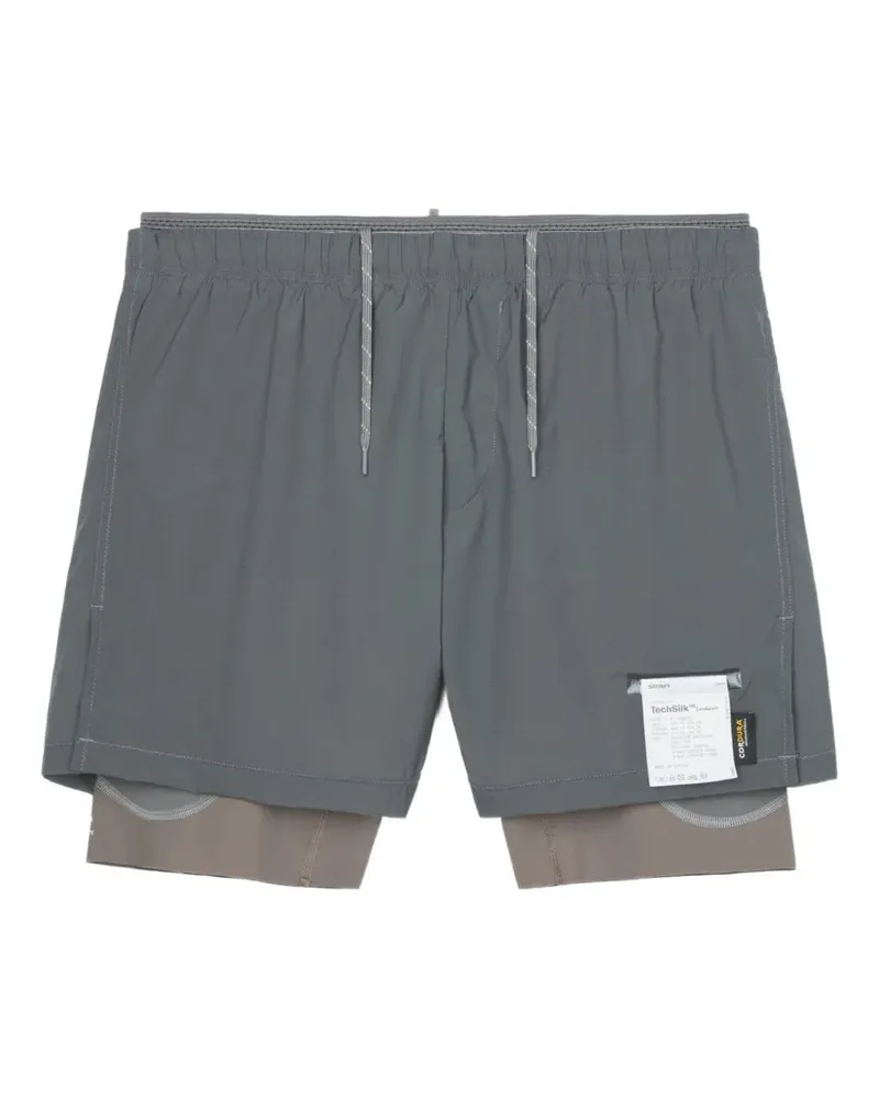 Satisfy TechSilk™ Cordura® 8" Shorts - Grau Grau