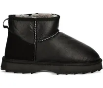 Sharky Mini Stiefel aus Shearling - Schwarz