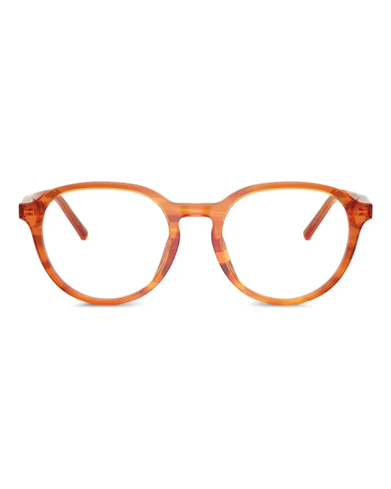 Dolce & Gabbana round-frame glasses - Orange Orange
