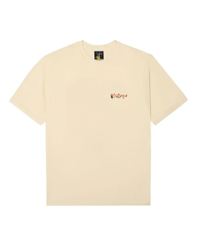 KidSuper T-Shirt mit Logo-Print - Nude Nude