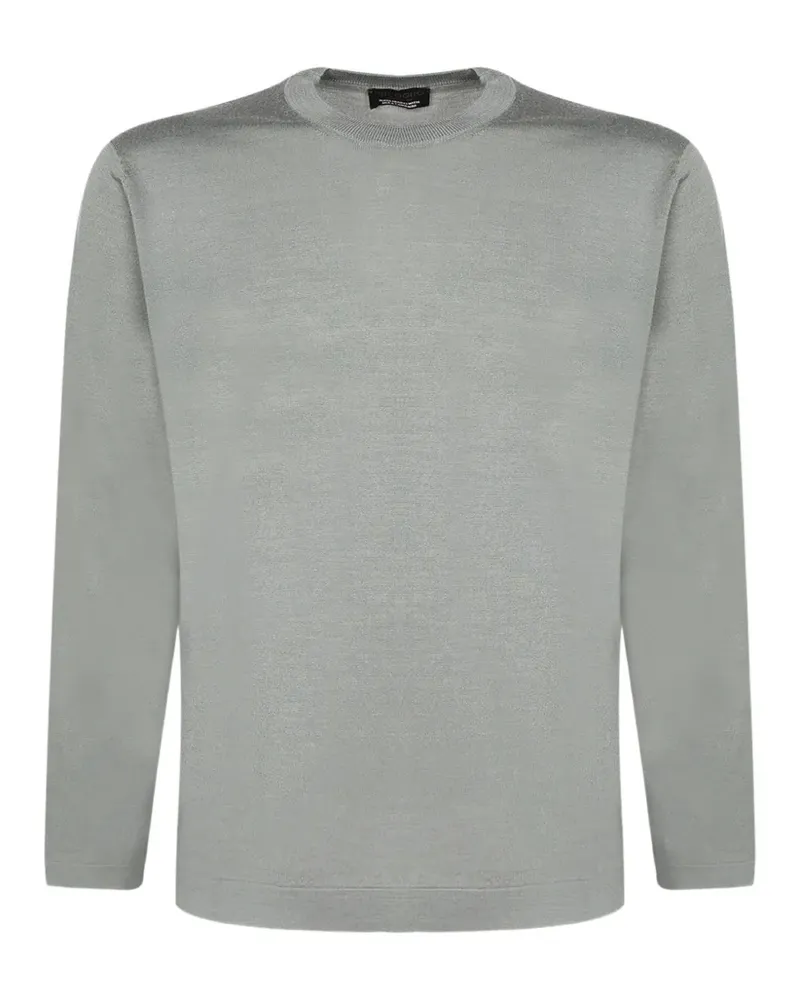 Dell'oglio Fein gestrickter Pullover - Grün Grün
