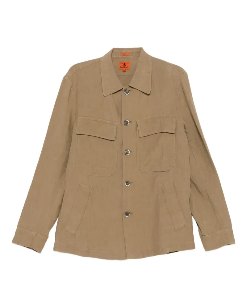 BARENA Jacke mit aufgesetzten Taschen - Nude Nude