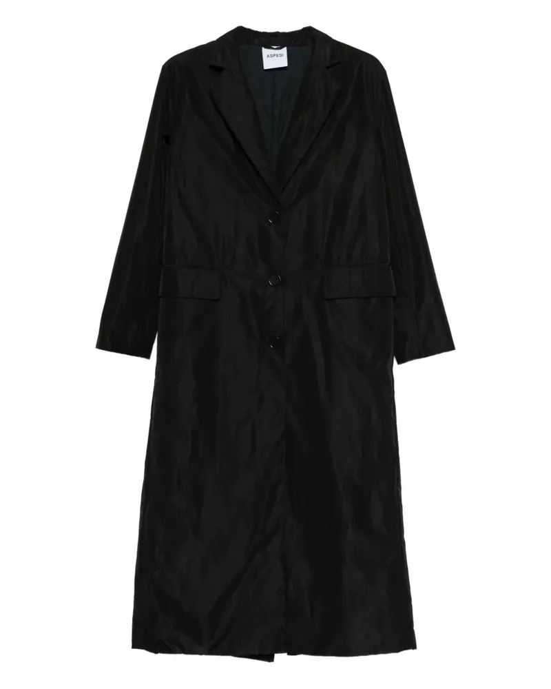 ASPESI Button pocket coat - Schwarz Schwarz