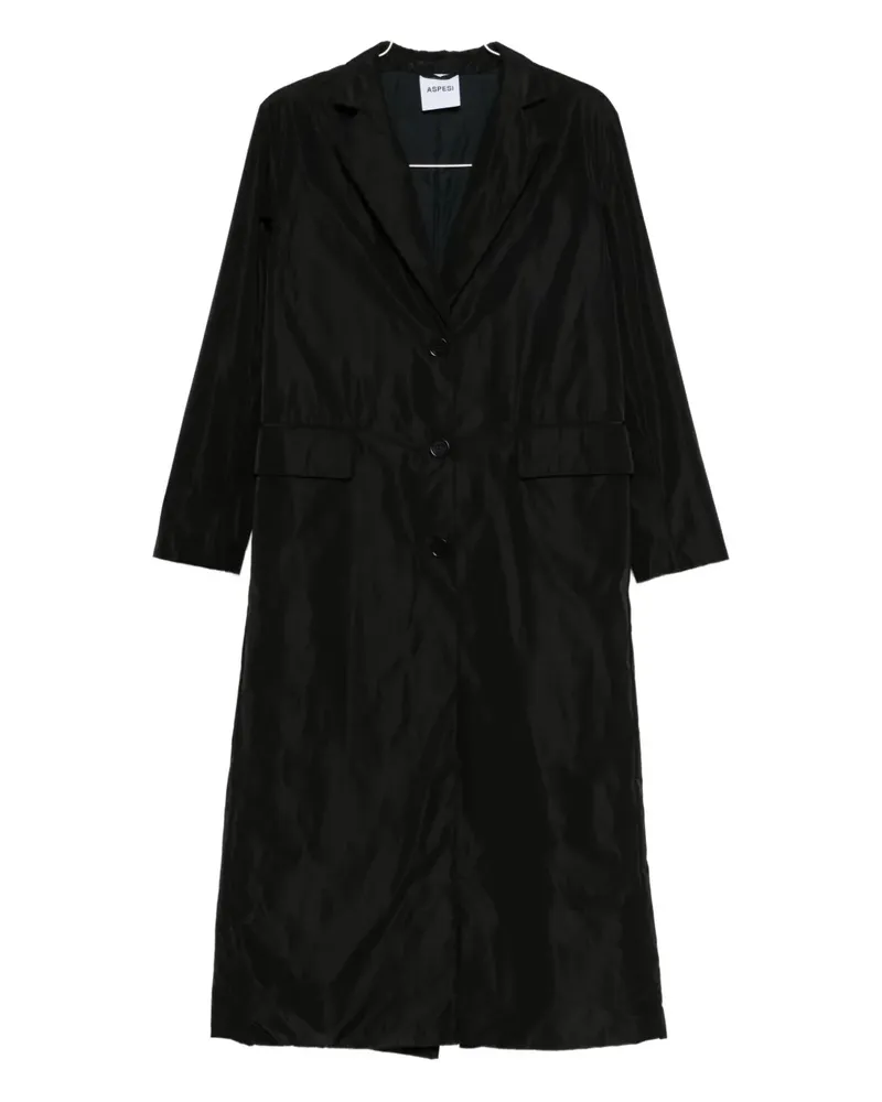 ASPESI Button pocket coat - Schwarz Schwarz