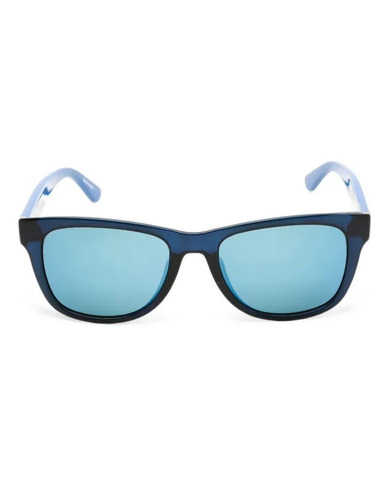 Lacoste rectangle-frame sunglasses - Blau Blau