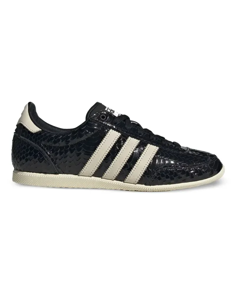 adidas textured stripes japan sneakers - Schwarz Schwarz