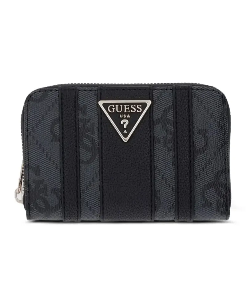 Guess Laurel Portemonnaie mit Logo-Print - Grau Grau