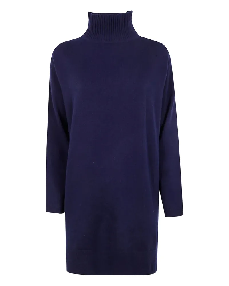 ROSSOPURO Minikleid mit Neckholder - Blau Blau
