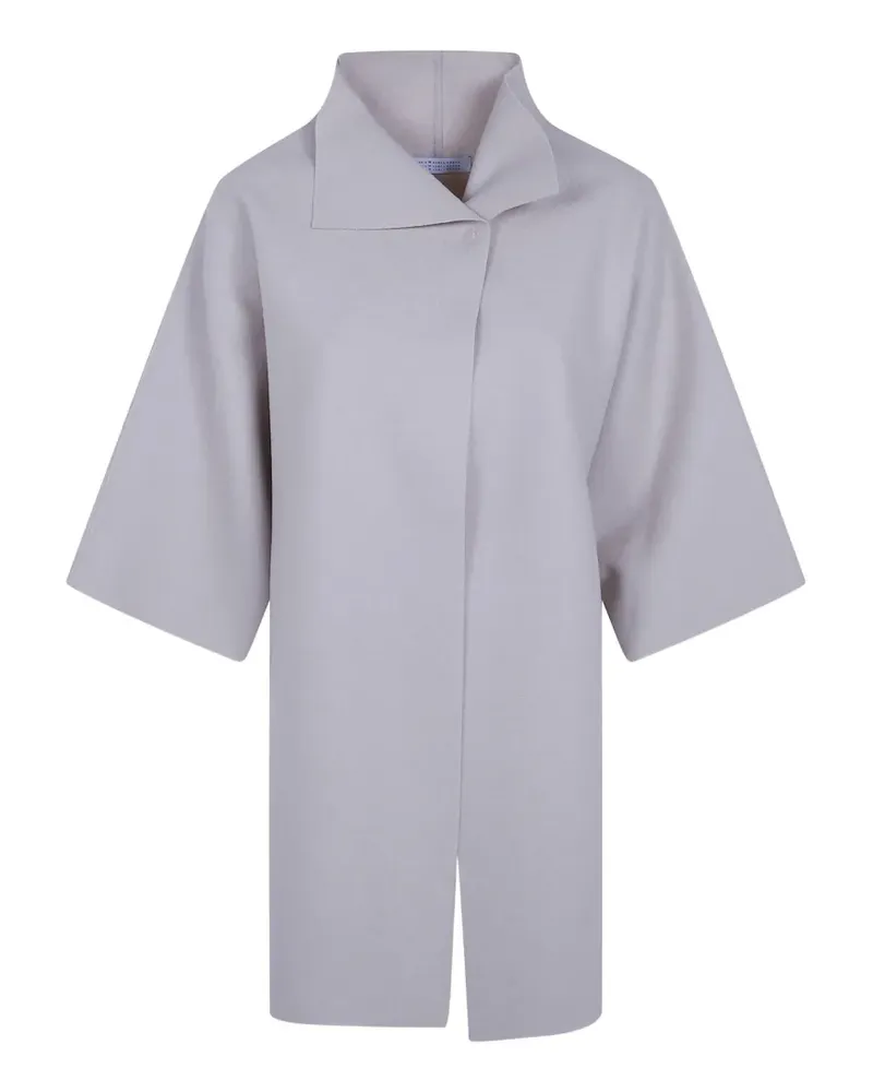 Harris Wharf London high-neck wide-sleeve coat - Grau Grau