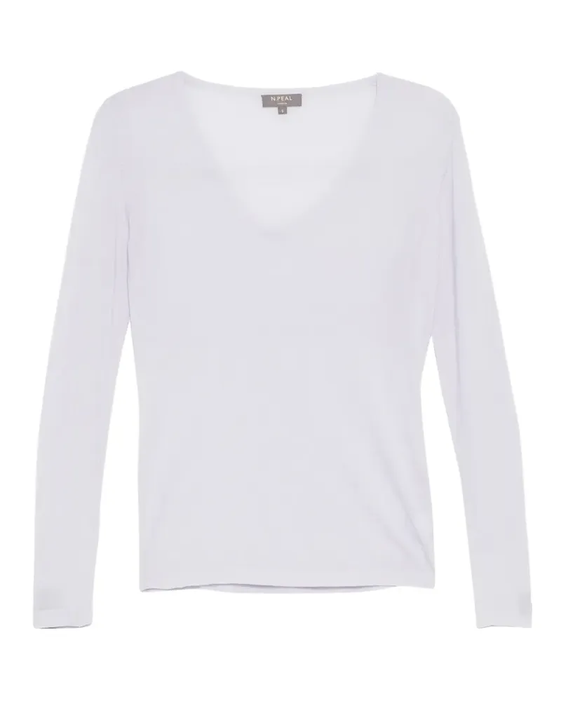 N.Peal Imogen Langarmshirt - Violett Violett