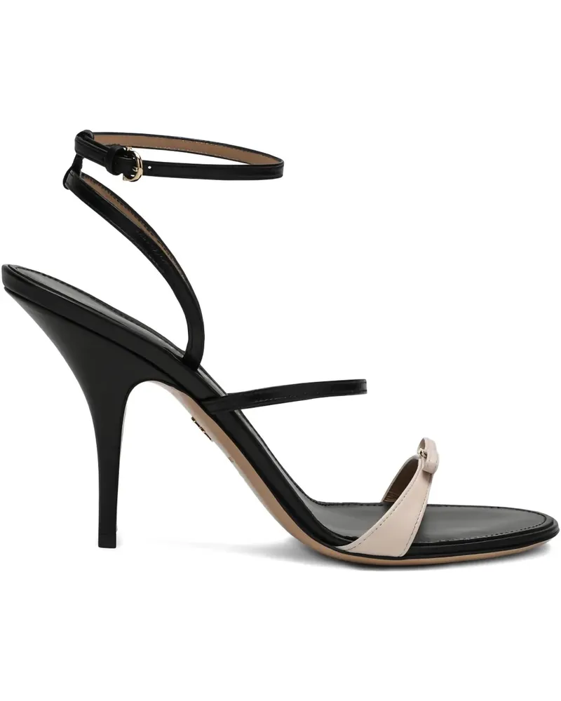 Ferragamo Ariel Sandalen mit Schleifendetail 95mm - Schwarz Schwarz