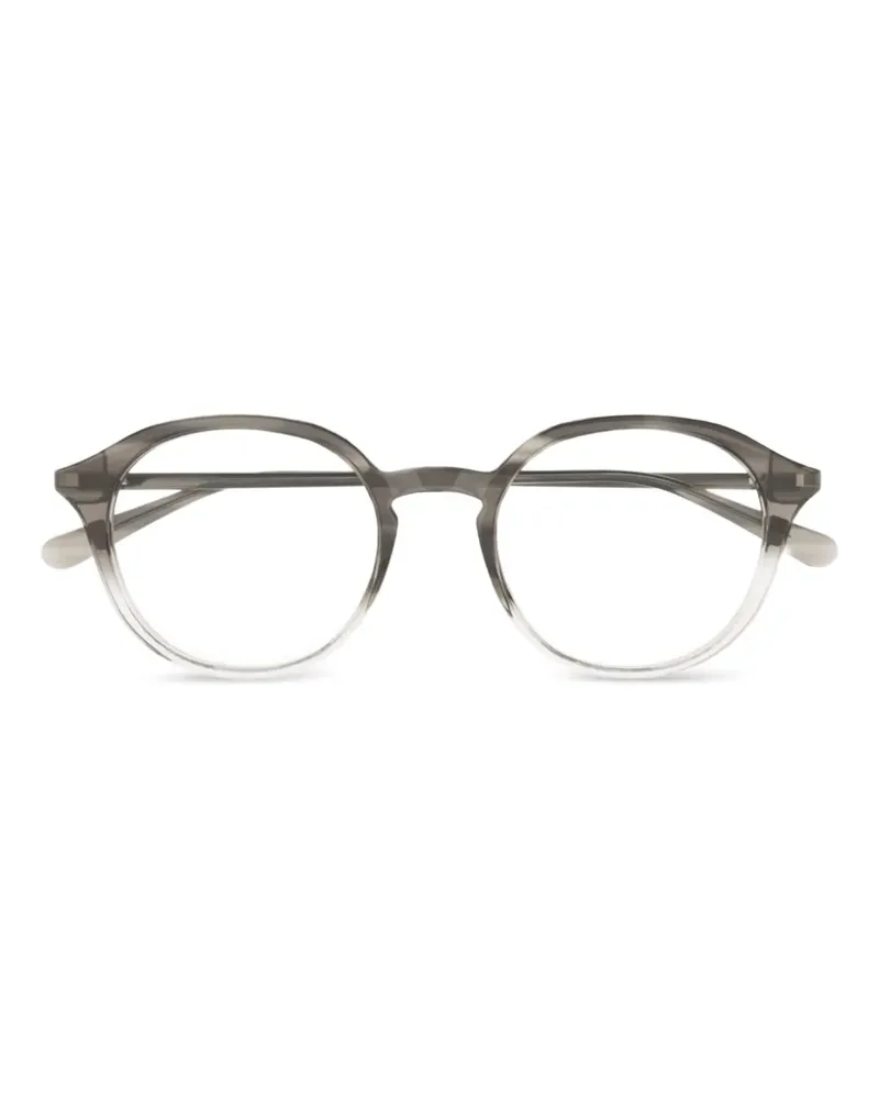 Gucci Brille mit rundem Gestell - Braun Braun