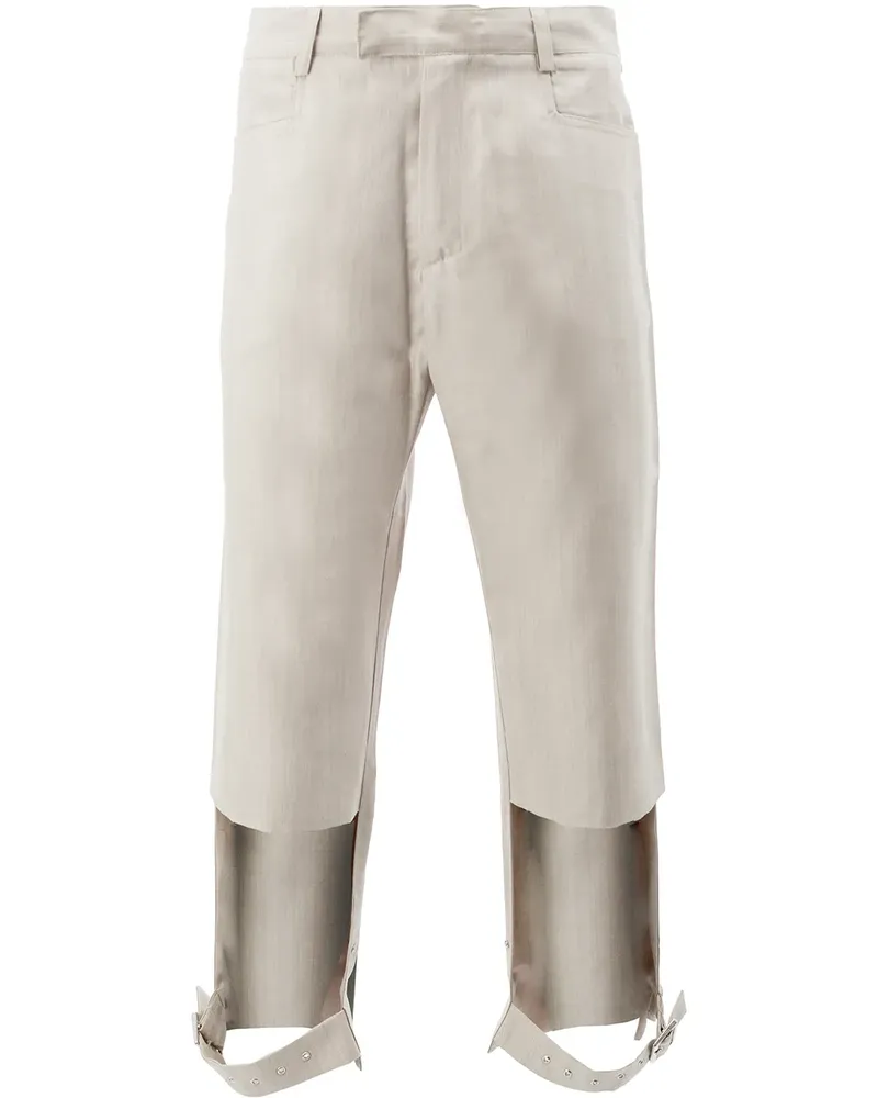 DELADA Hose mit Cut-Outs - Nude Nude