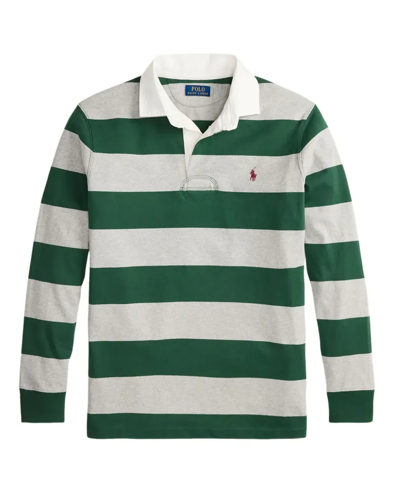 Ralph Lauren Gestreiftes Polohemd - Grün Grün