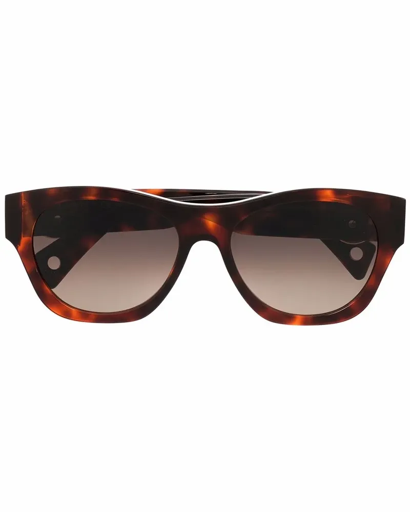 Lanvin Sonnenbrille in Schildpattoptik - Braun Braun