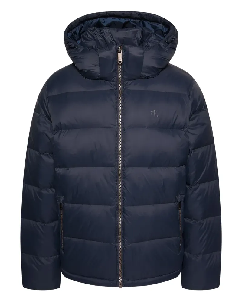 Calvin Klein Kapuzenjacke mit Reißverschluss - Blau Blau