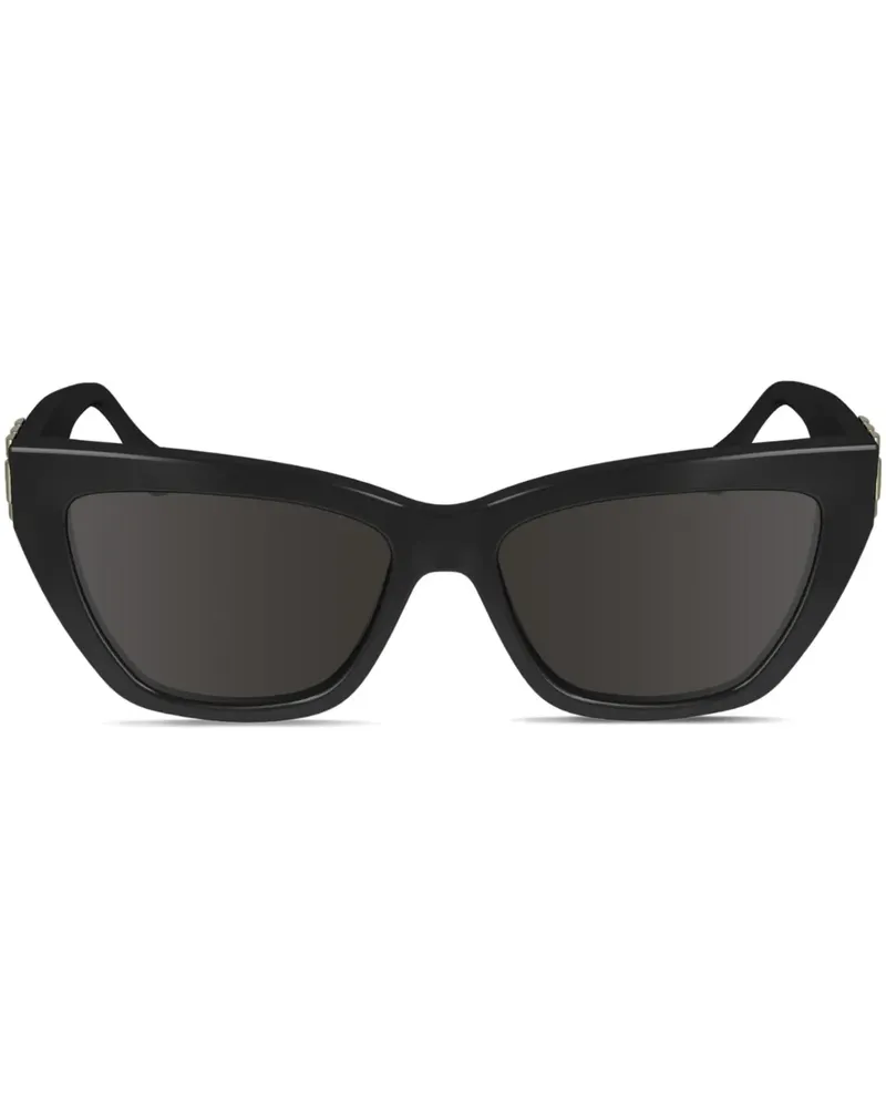 Victoria Beckham Sonnenbrille mit Cat-Eye-Gestell - Schwarz Schwarz