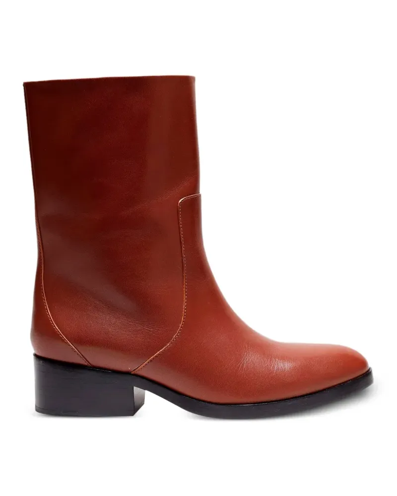 3.1 phillip lim Lucien zip boots - Braun Braun