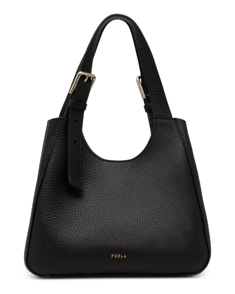 Furla Tote Bag aus gekörntem Leder - Schwarz Schwarz