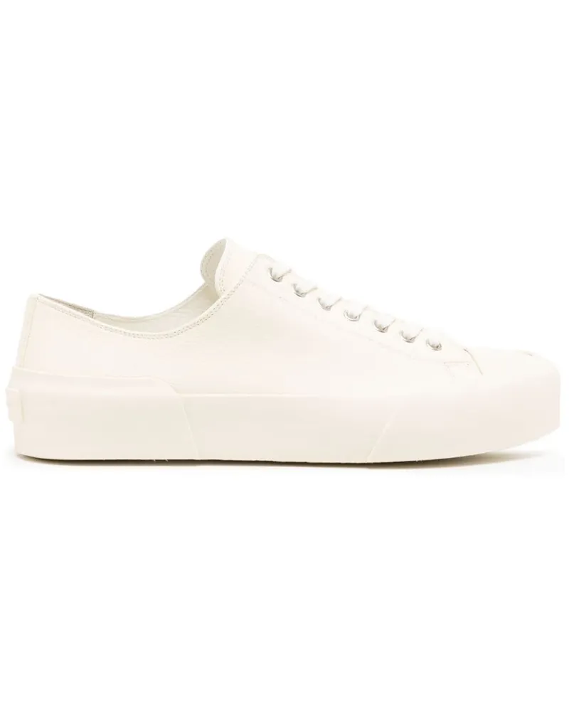 Jil Sander Klassische Sneakers Nude