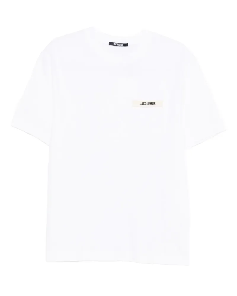 Jacquemus Le Gros Grain T-Shirt - Weiß Weiß