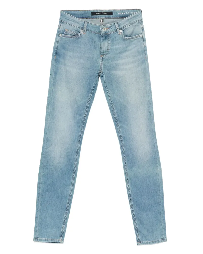 Marc O'Polo Jeans mit ausgewaschenem Effekt - Blau Blau
