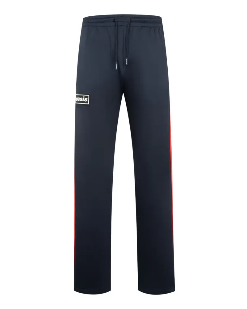 PLEASURES Forever side-stripe track pants - Blau Blau
