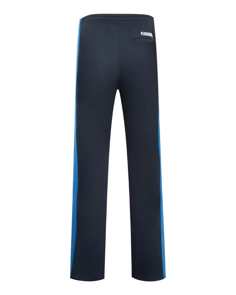 PLEASURES Forever side-stripe track pants - Blau Blau