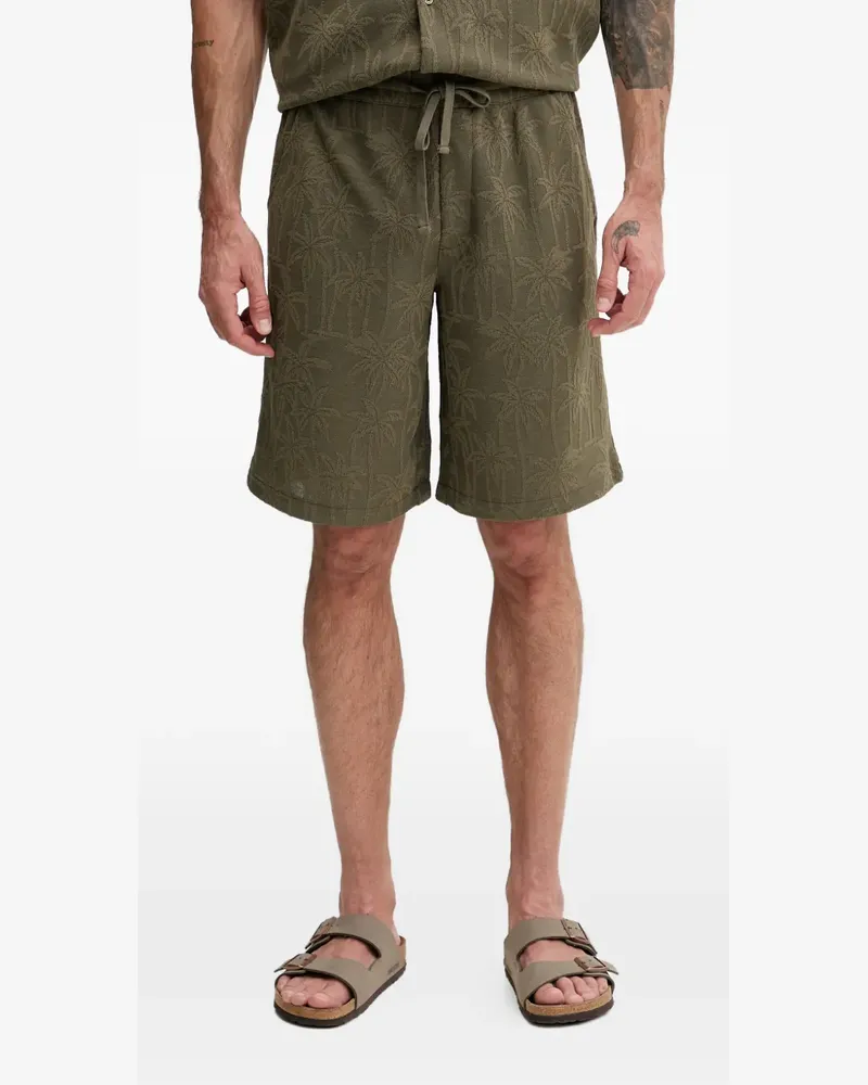 Guess patterned drawstring shorts - Grün Grün