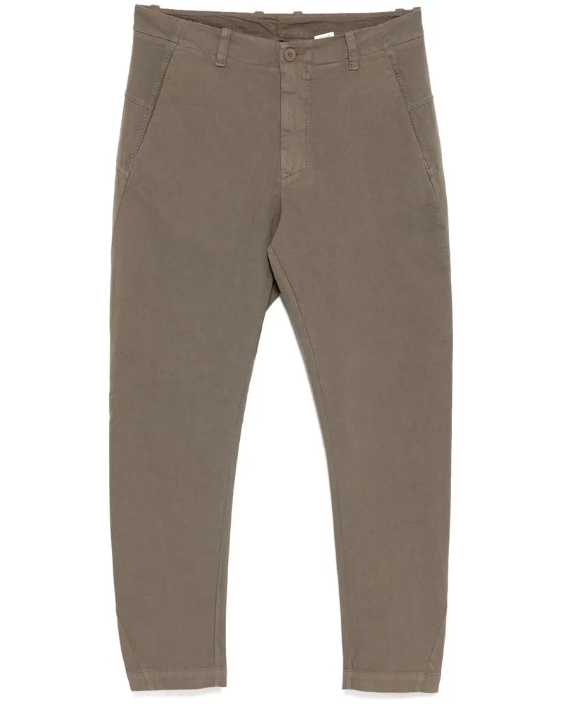 TRANSIT Hose mit Tapered-Bein Braun