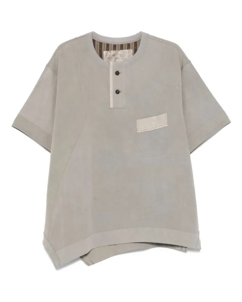 Ziggy Chen Klassisches T-Shirt - Grau Grau