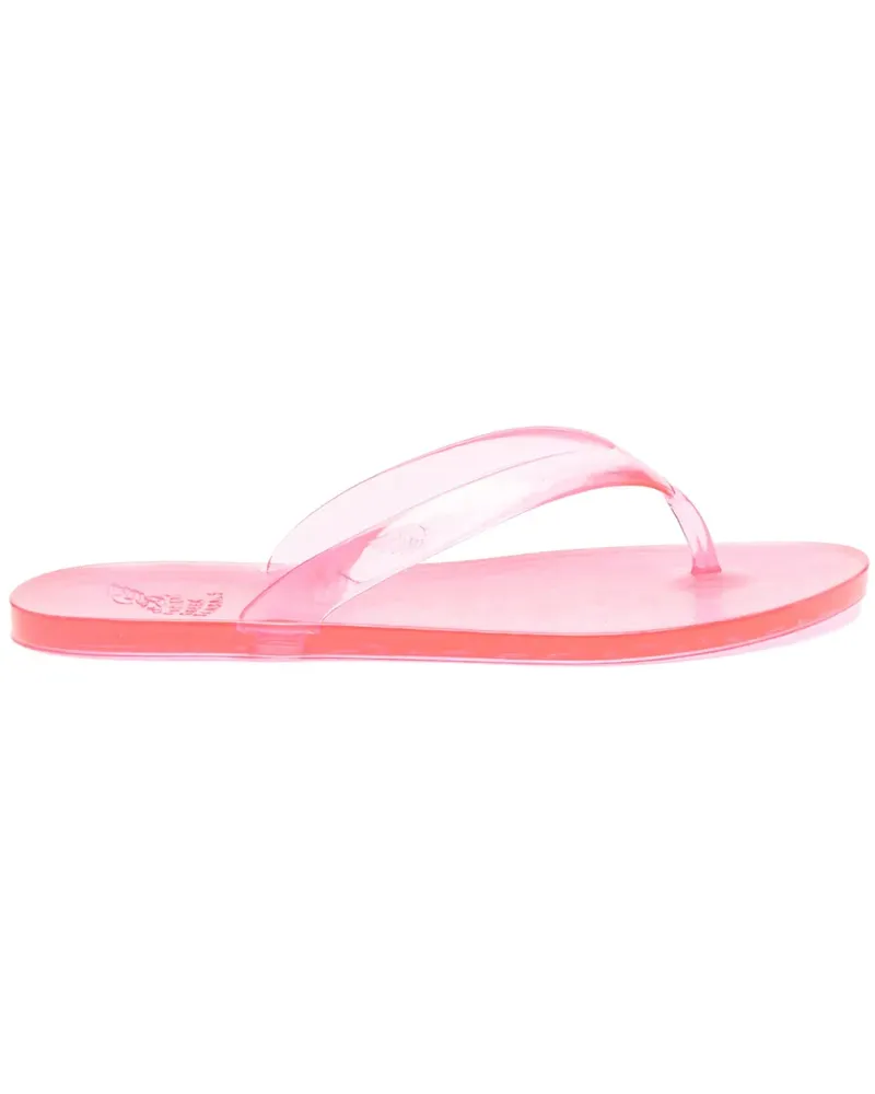 Ancient Greek Sandals Transparente Flip-Flops - Rosa Rosa