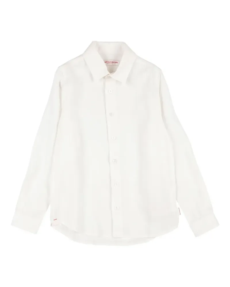 Orlebar Brown Diego linen shirt - Weiß Weiß