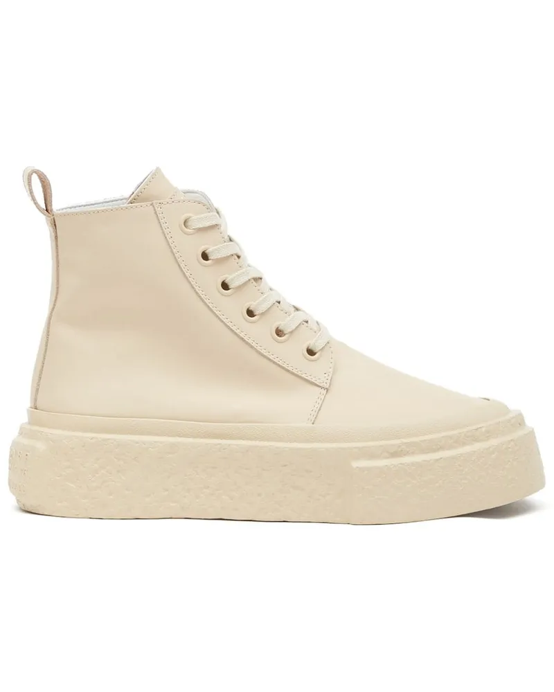 Maison Margiela Sneakers mit Schnürung - Nude Nude