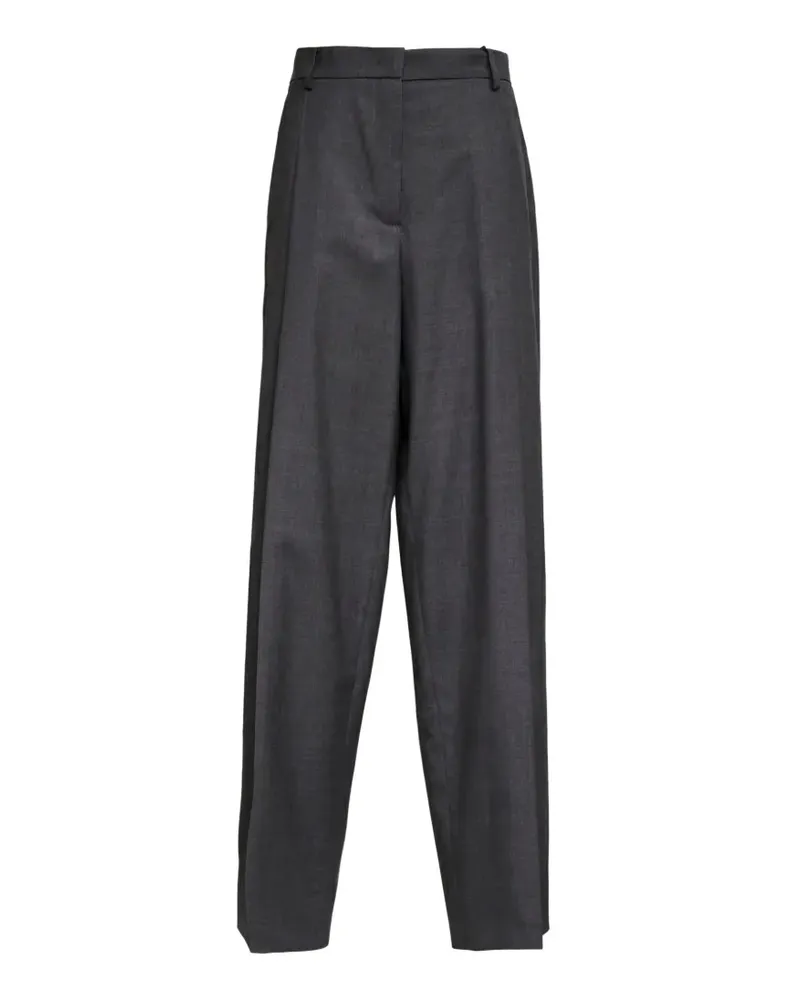 N° 21 Hose mit Falten - Grau Grau