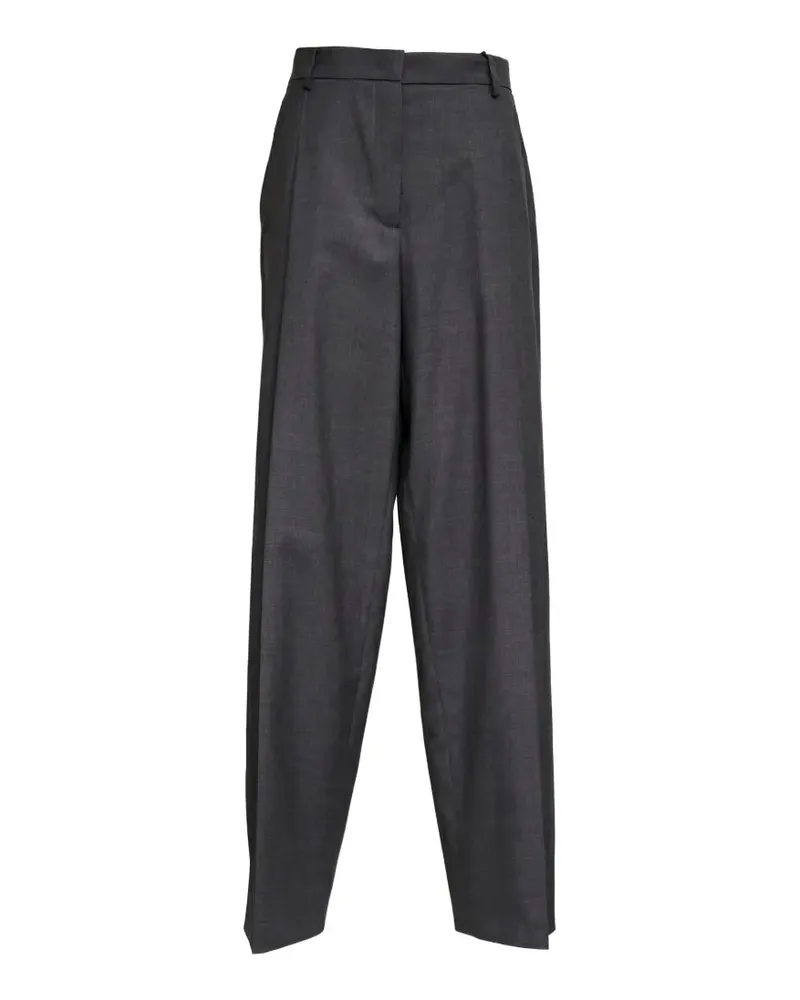 N° 21 Hose mit Falten - Grau Grau