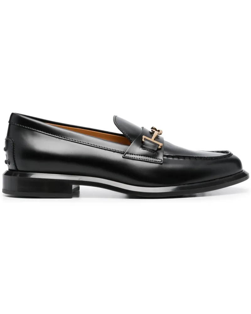 TOD'S Loafer mit Fransen - Schwarz Schwarz