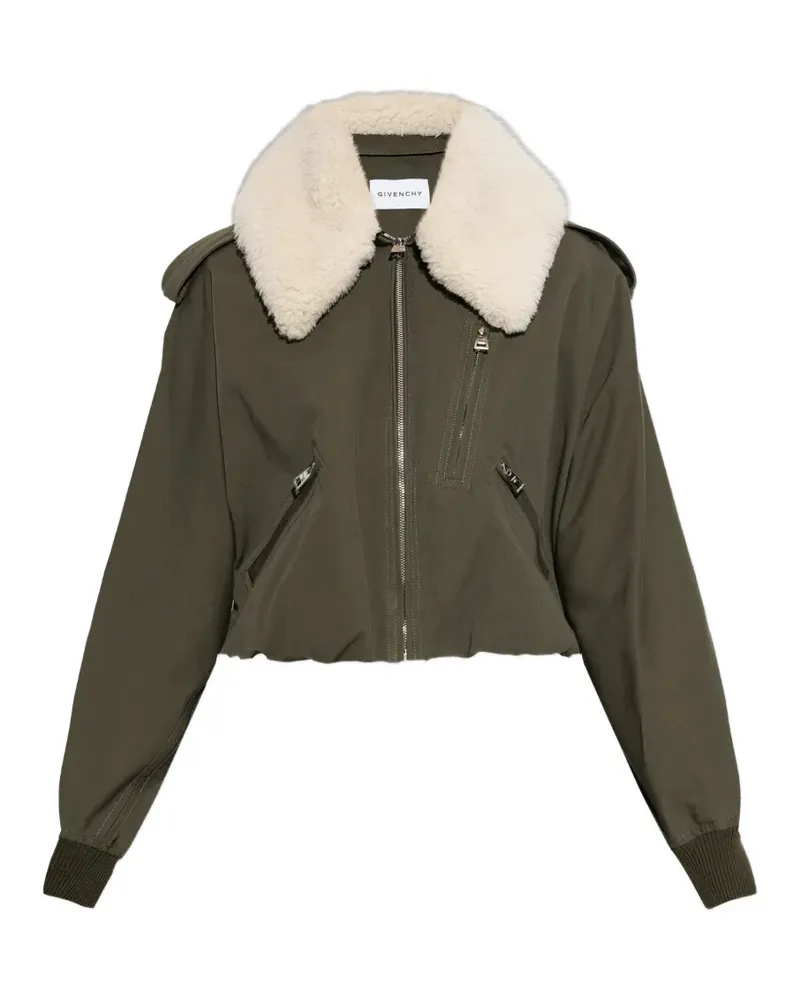 Givenchy Bomberjacke mit Reißverschluss - Grün Grün