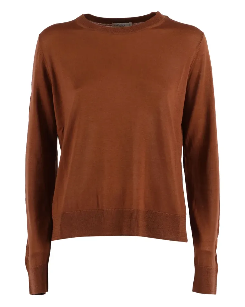 Ballantyne Pullover mit rundem Ausschnitt - Braun Braun