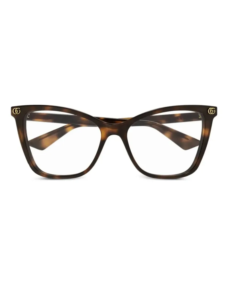 Gucci Brille mit GG - Braun Braun