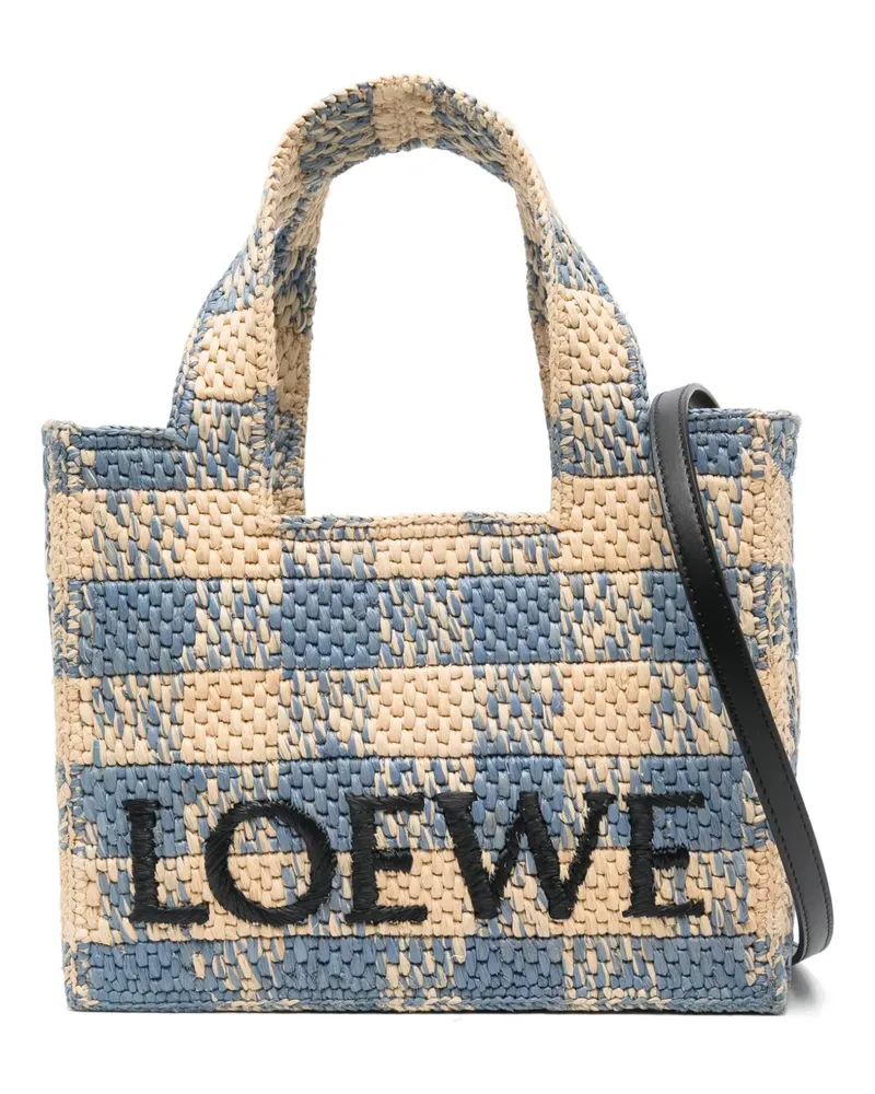 Loewe Kleine Font Tote Bag - Nude Nude