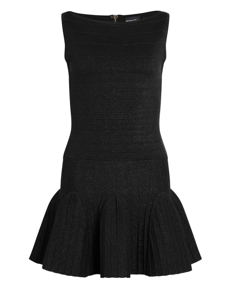 Retrofête Audrina Kleid - Schwarz Schwarz